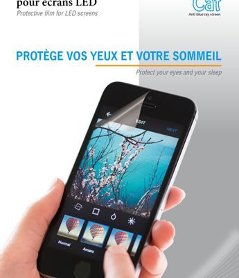 Filtre anti lumière bleue BlueCat Screen™